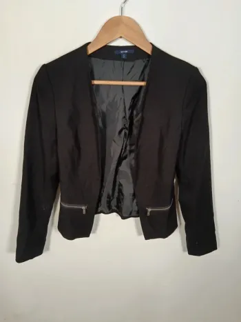 C15 blazer noir kiabi 36