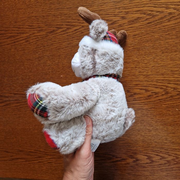 Peluche cerf ou renne - photo numéro 4