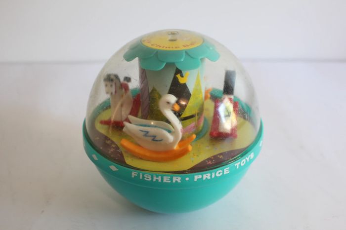 Fisher Price Poly Roly Chime Ball 1972 - photo numéro 3