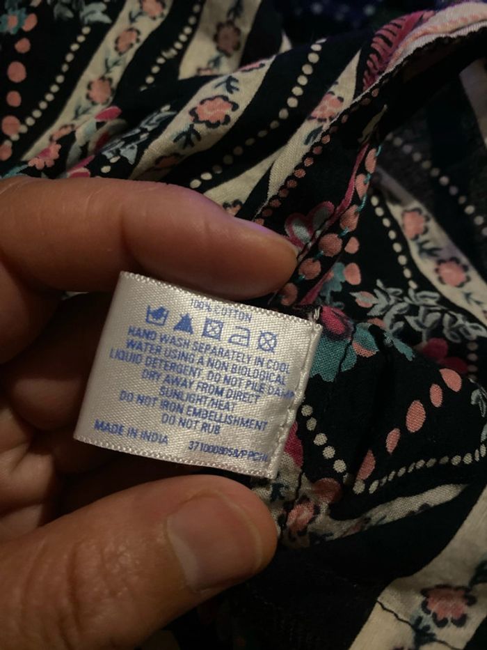 Haut Boheme Imprimée Taille 42 - photo numéro 5