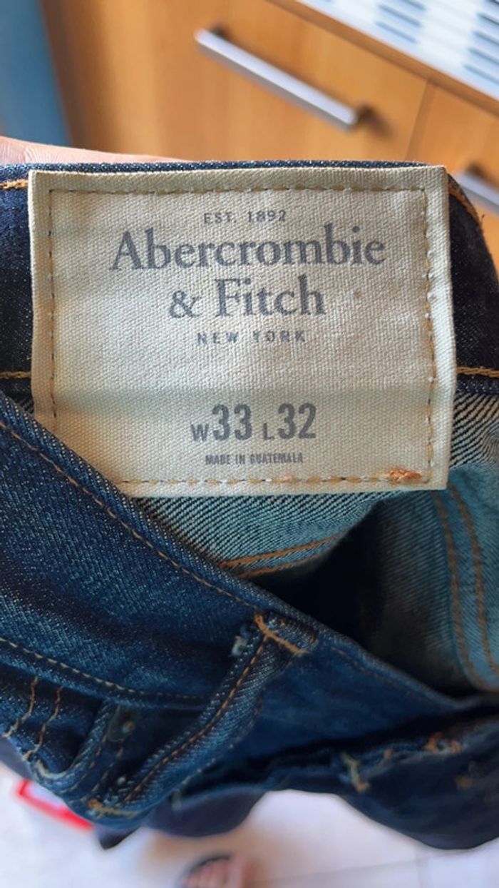 Jean brut Abercrombie&Fitch W33 L32 - photo numéro 9