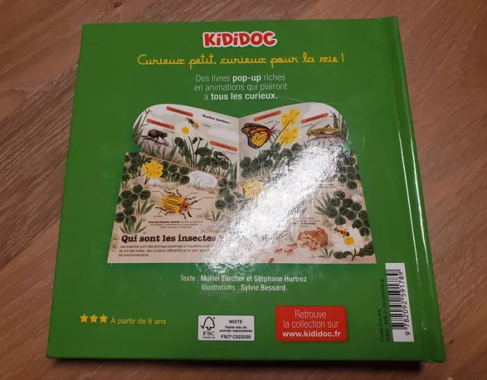 Livre Kididoc les insectes tome 47 - photo numéro 6