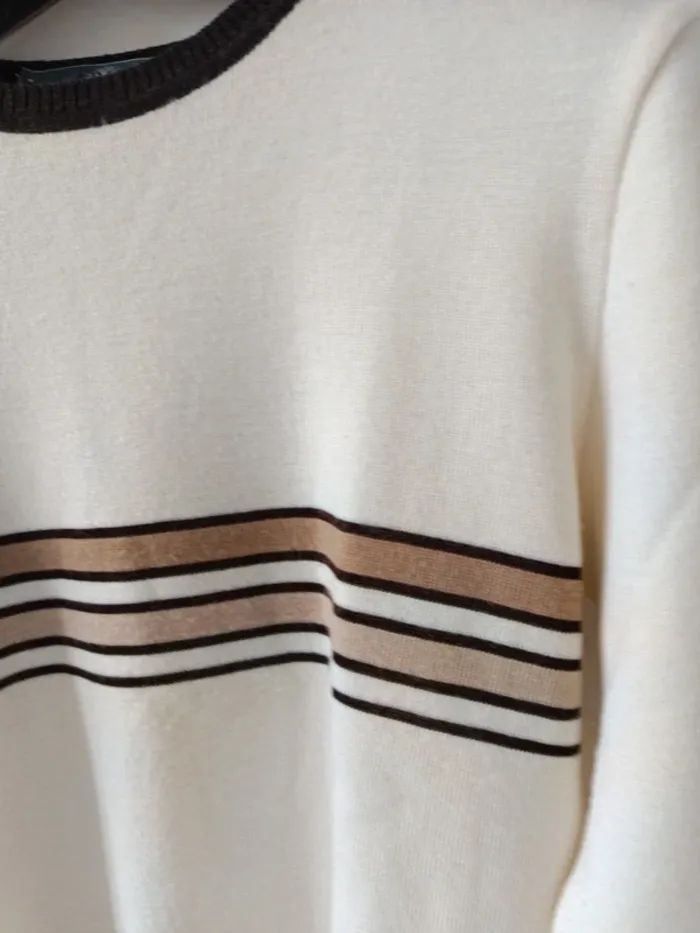 Pull Caroll vintage 50% laine mérinos t.40 - photo numéro 2