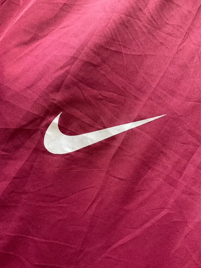 Veste coupe-vent 1/4zip manches courtes bordeaux pour homme Nike St Joseph Hawks taille M 304 - photo numéro 4