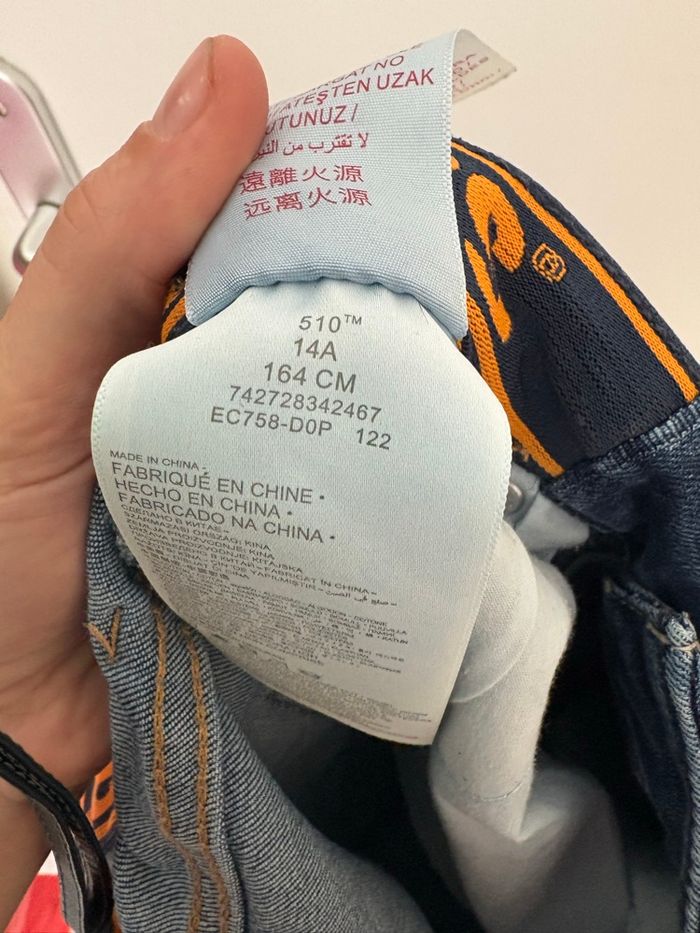 Jeans Lévis taille 14 ans - photo numéro 3