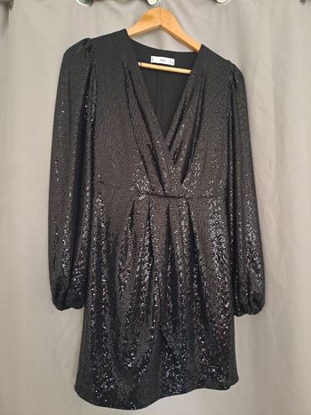 Robe a sequin noir