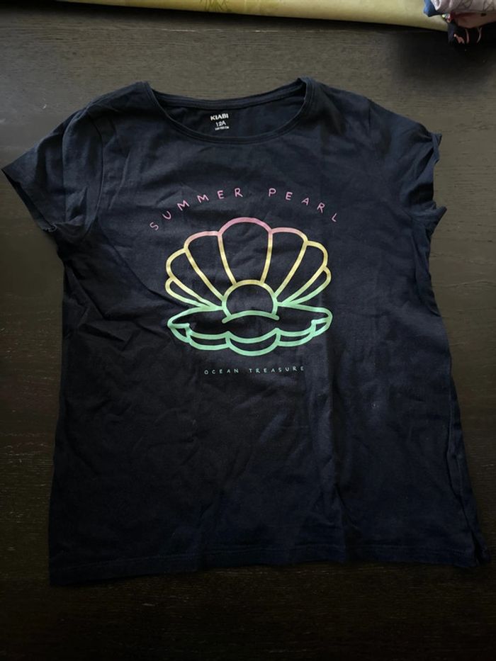 Lot tee-shirts fille manches courtes 12 ans - photo numéro 6