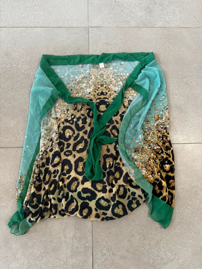 Cape verte taille unique, très bon état