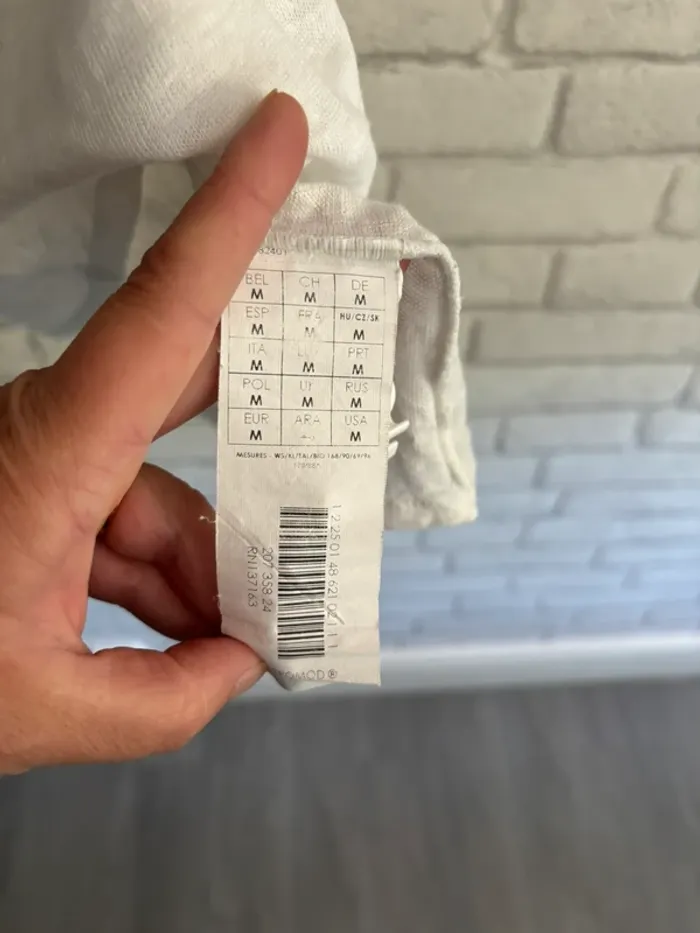 Tee shirt promod en lin taille M - photo numéro 4