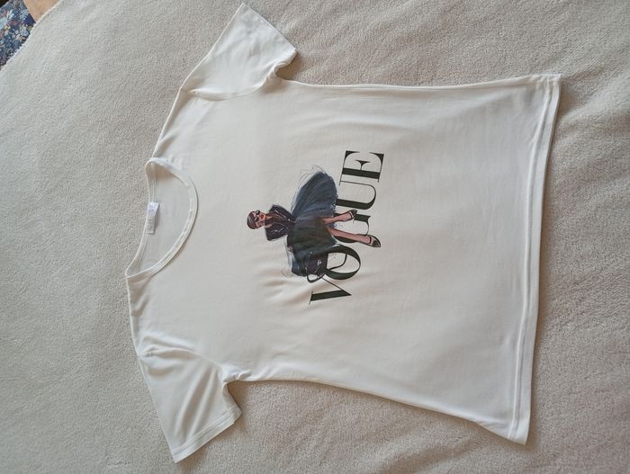 T-shirt blanc Vogue, femme 38 40 - photo numéro 3
