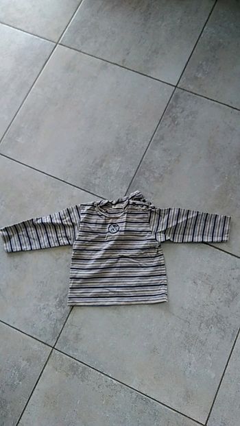 Tee-shirt manches longues garçon 18 mois