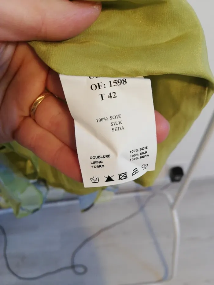 Jupe mi longue doublure soie Antonnelle taille 42 - photo numéro 5