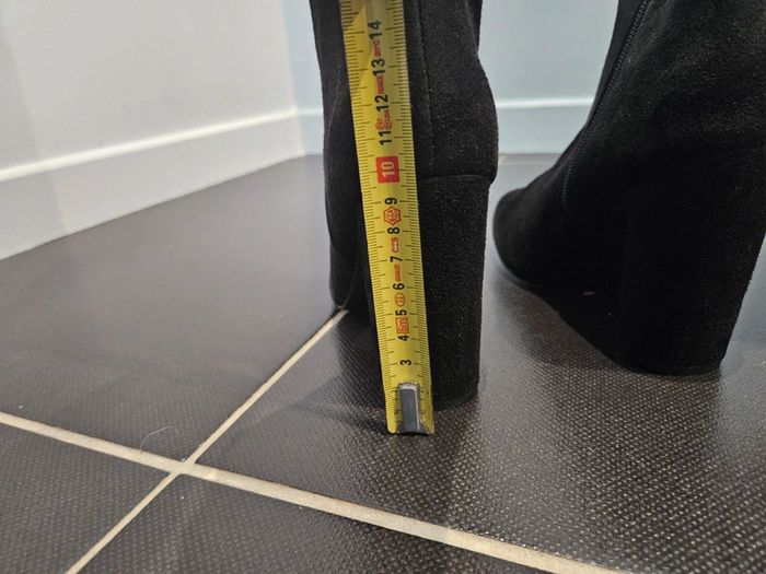 Botte noir en dain - photo numéro 4