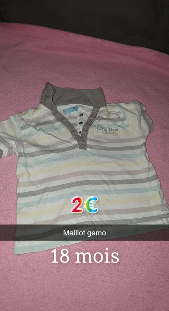 lot vetements 18 mois - photo numéro 2