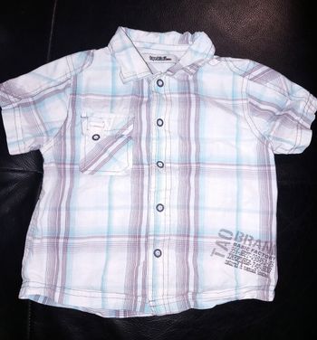 Chemise manches courtes 18 mois