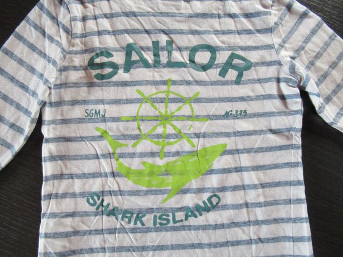 Tee-shirt manches longues garçon 4 ans Sergent Major - photo numéro 4