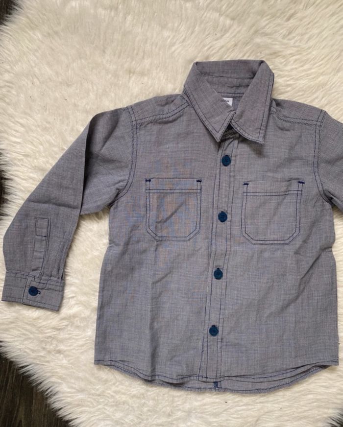 chemise garçon  petit bateau 3 ans - photo numéro 2