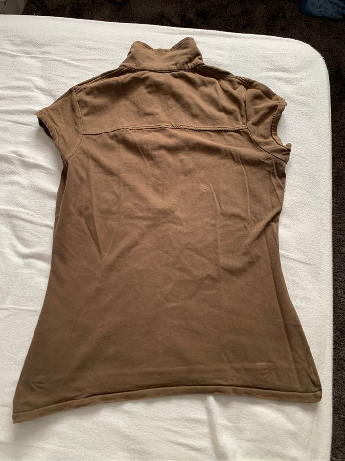 Polo marron - photo numéro 3