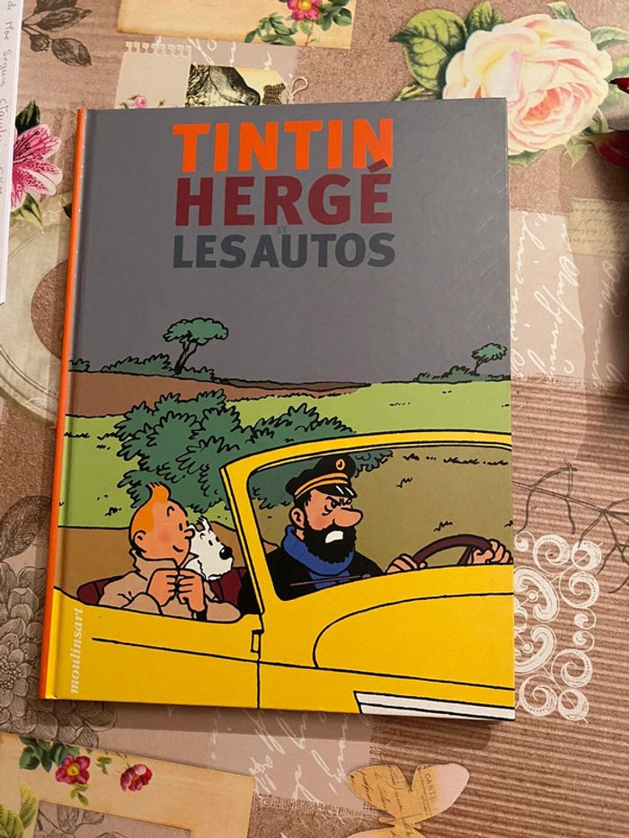 Livre bd Tintin