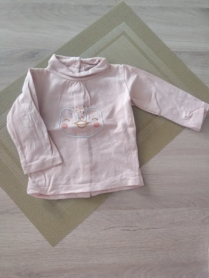 Lots de t-shirts manches longues 3 mois - photo numéro 2