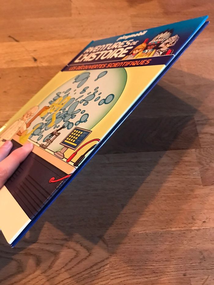 Livre Playmobil Aventures de l’histoire Numéro 52 Les découvertes scientifiques - photo numéro 4