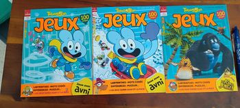 Lot de 3 magazines Toboggan jeux intacts