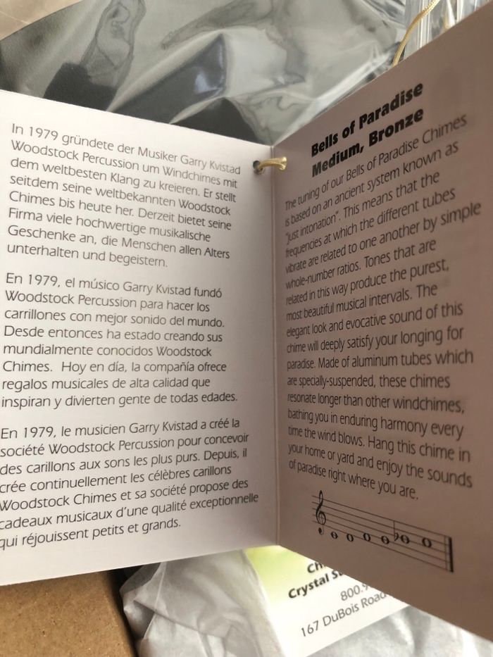 Woodstock grandes Cloches du Paradis, bronze - photo numéro 10