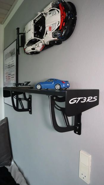 Kit aileron Porsche spoiler GT3 RS pour étagère