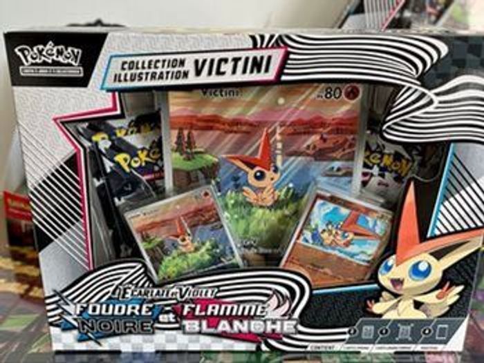 Coffret Pokémon Victini EV10.5 foudre noire et flamme blanche - photo numéro 3