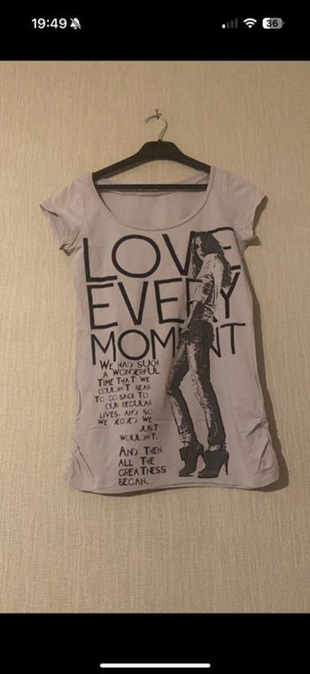 T-shirt Taille S pimkie gris