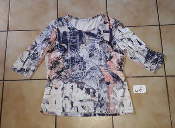 Haut manches 3/4 femme T 46