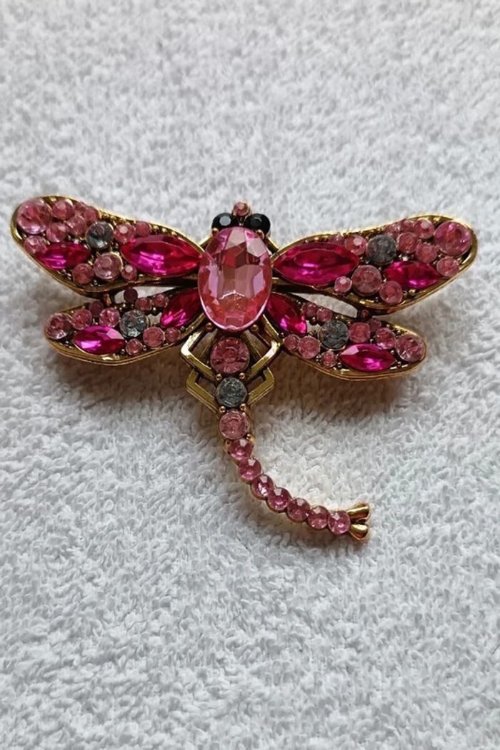 bijou broche libellule NEUF - photo numéro 6