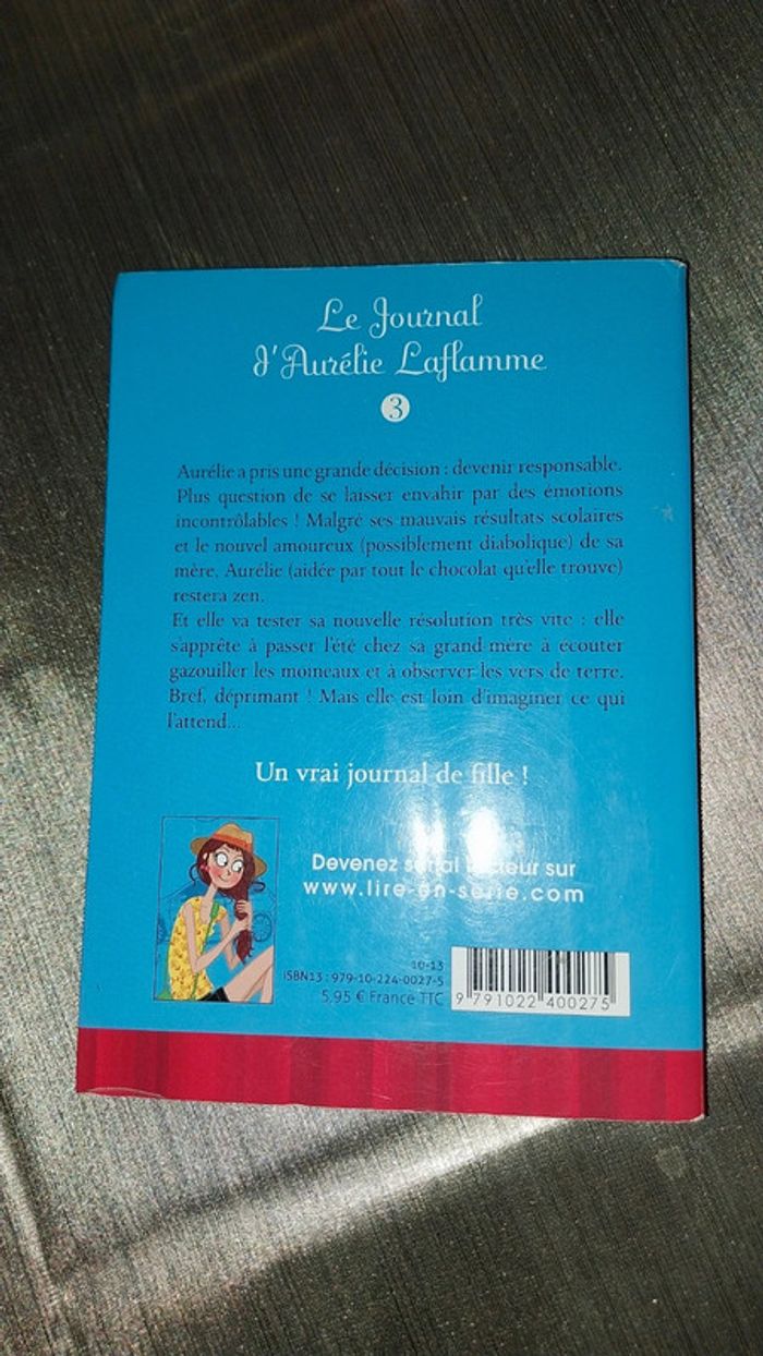 Lot de 2 livres 📚 Le journal dAurelie Laflamme très bon etat - photo numéro 5