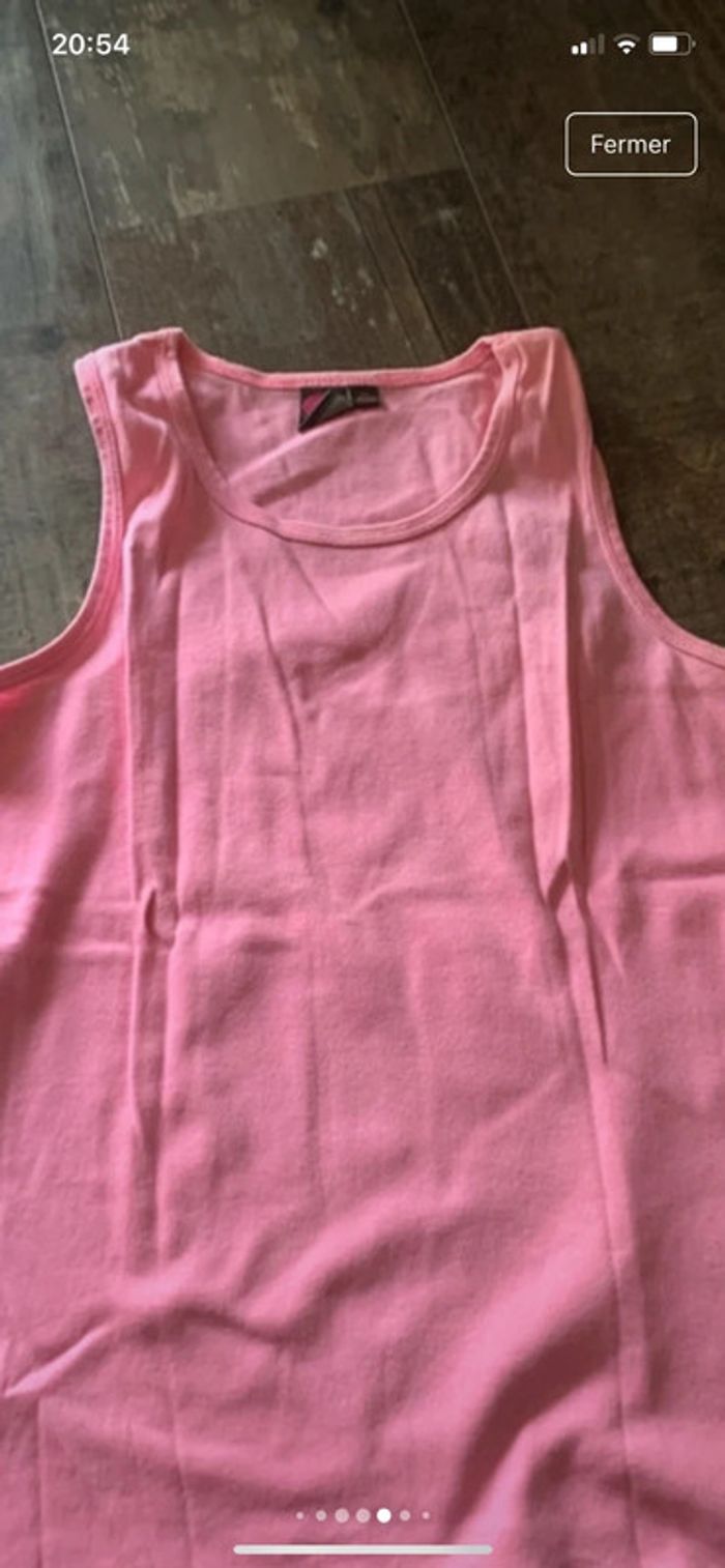 Lot Débardeurs rose/ jaune - photo numéro 5