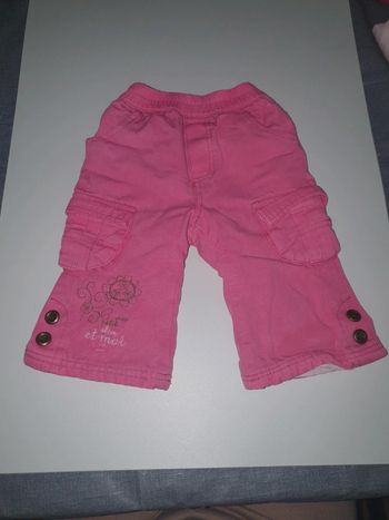 Pantalon rose 9M