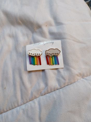 Boucles d'oreilles gay pride