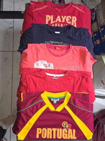 Lot dev5 tshirt ete 5ans