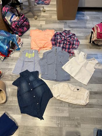 Lot de 7 tunique chemise