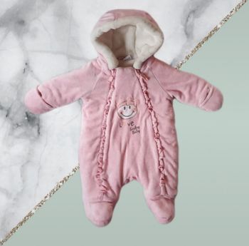 Combinaison chaude Smiley 1 mois