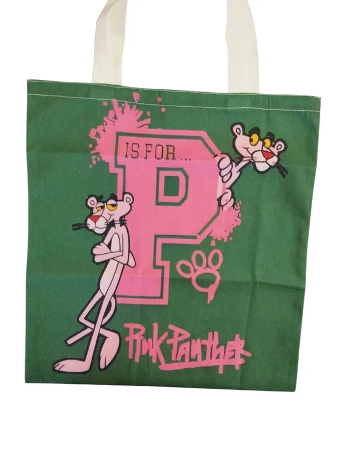 Tote bag sac cabas La Panthère Rose Pink Panther