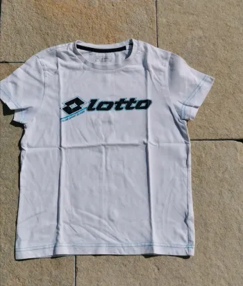 Tee-shirt lotto taille S enfant (10 ans)