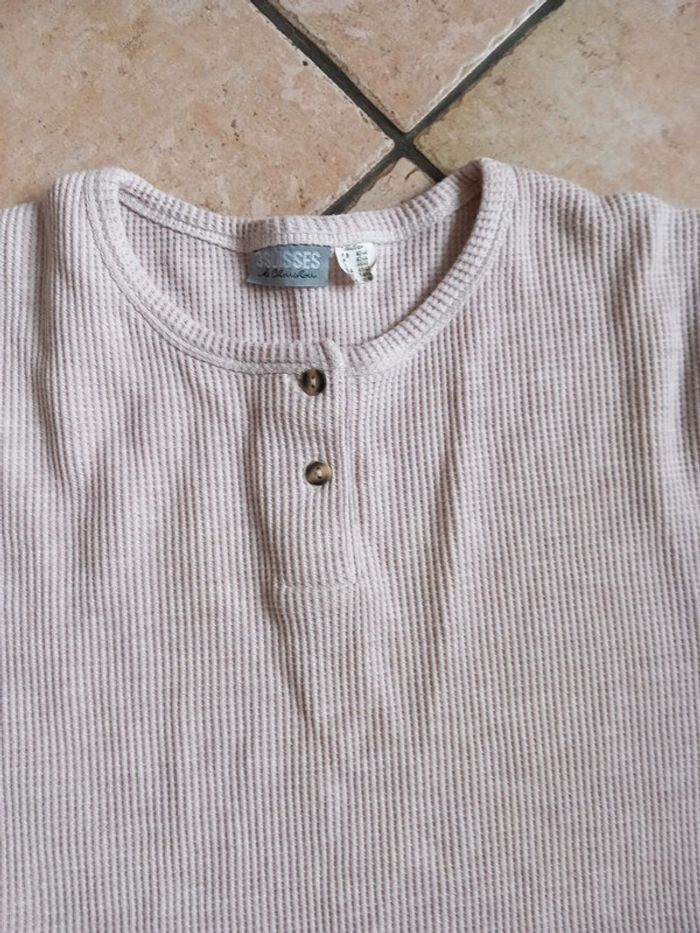 🐿tunique coton gaufré T42 3Suisses - photo numéro 3