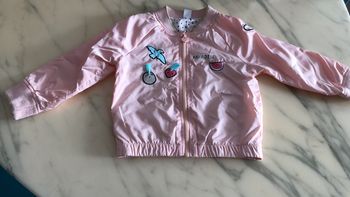 Veste tex rose pâle saumon 36 mois