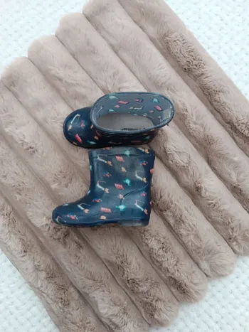 🔸Bottes de Pluie Garçon Véhicules In Extenso 21🔸