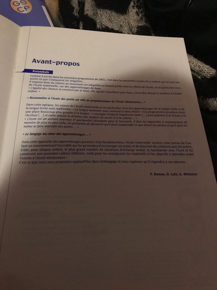 Actilangage GS CP pour construire l’oral et l’écrit Nathan - photo numéro 10