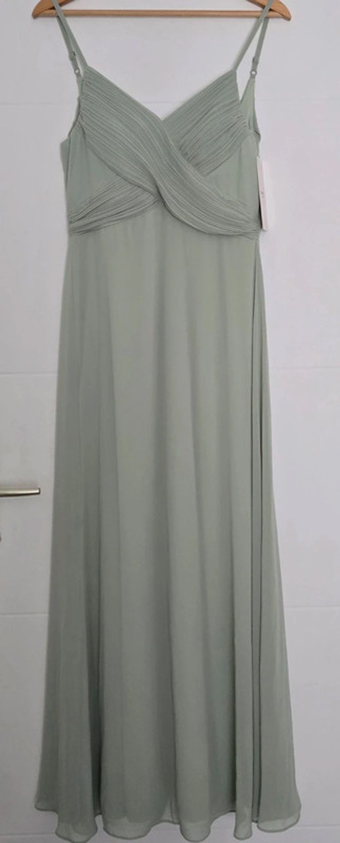 Robe de cérémonie vert menthe