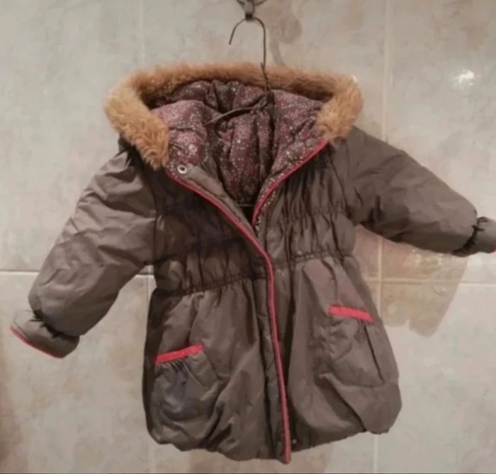 Manteau doudoune reversible Okaidi