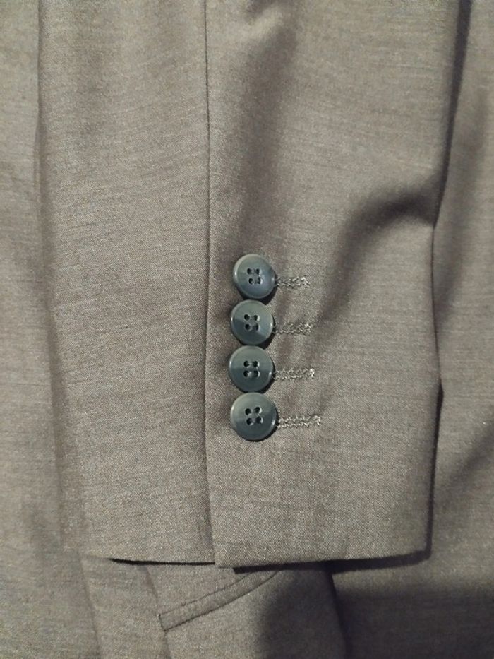 Costume complet gris Taille S - photo numéro 7