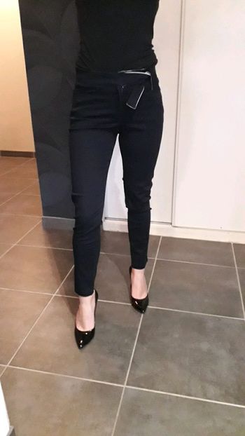 Pantalon bleu marine xavanne