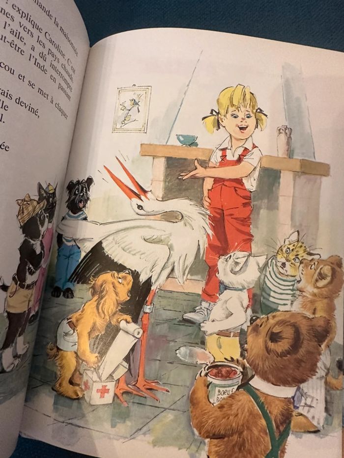 La croisière de Caroline bateau paquebot cigogne bd album livre Pierre probst - photo numéro 3